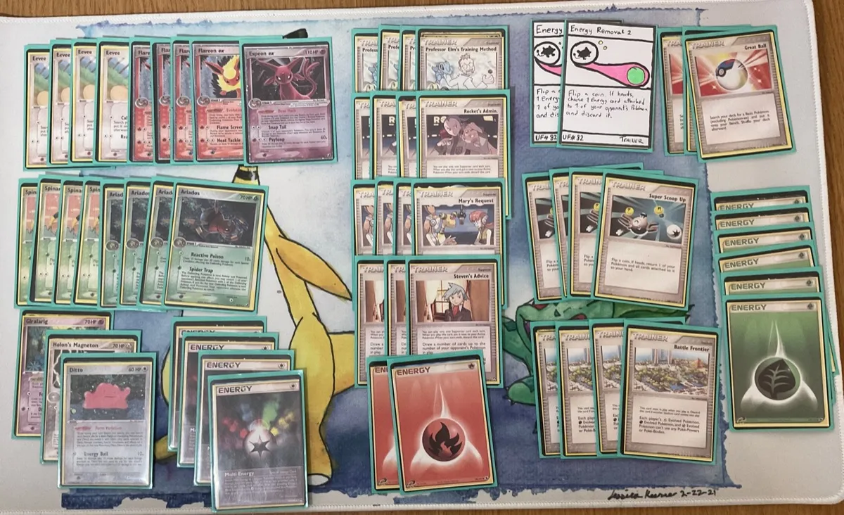 Flariados deck (deck list below)