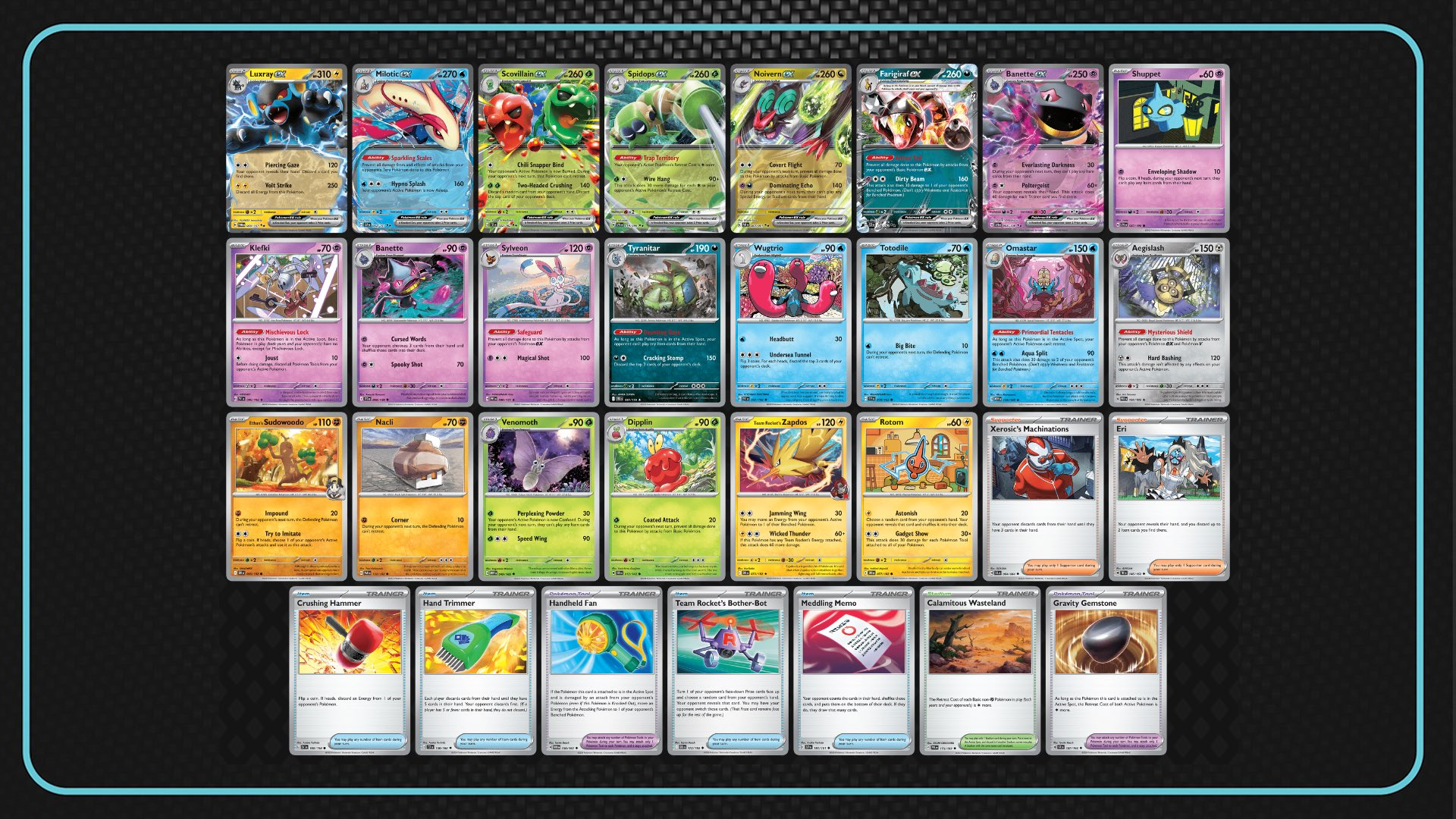 Banned cards part 2. Listed below in text format