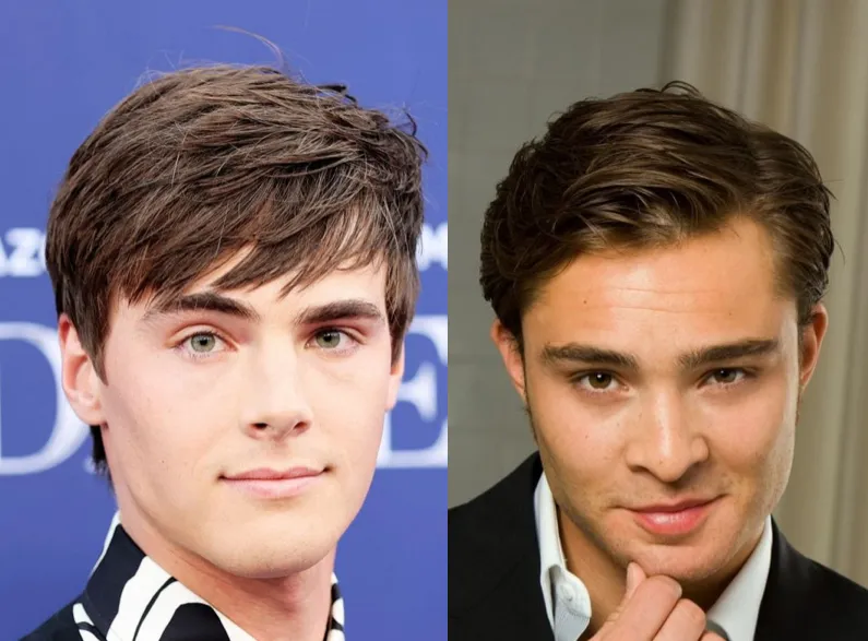 Kevin Quinn and Ed Westwick.