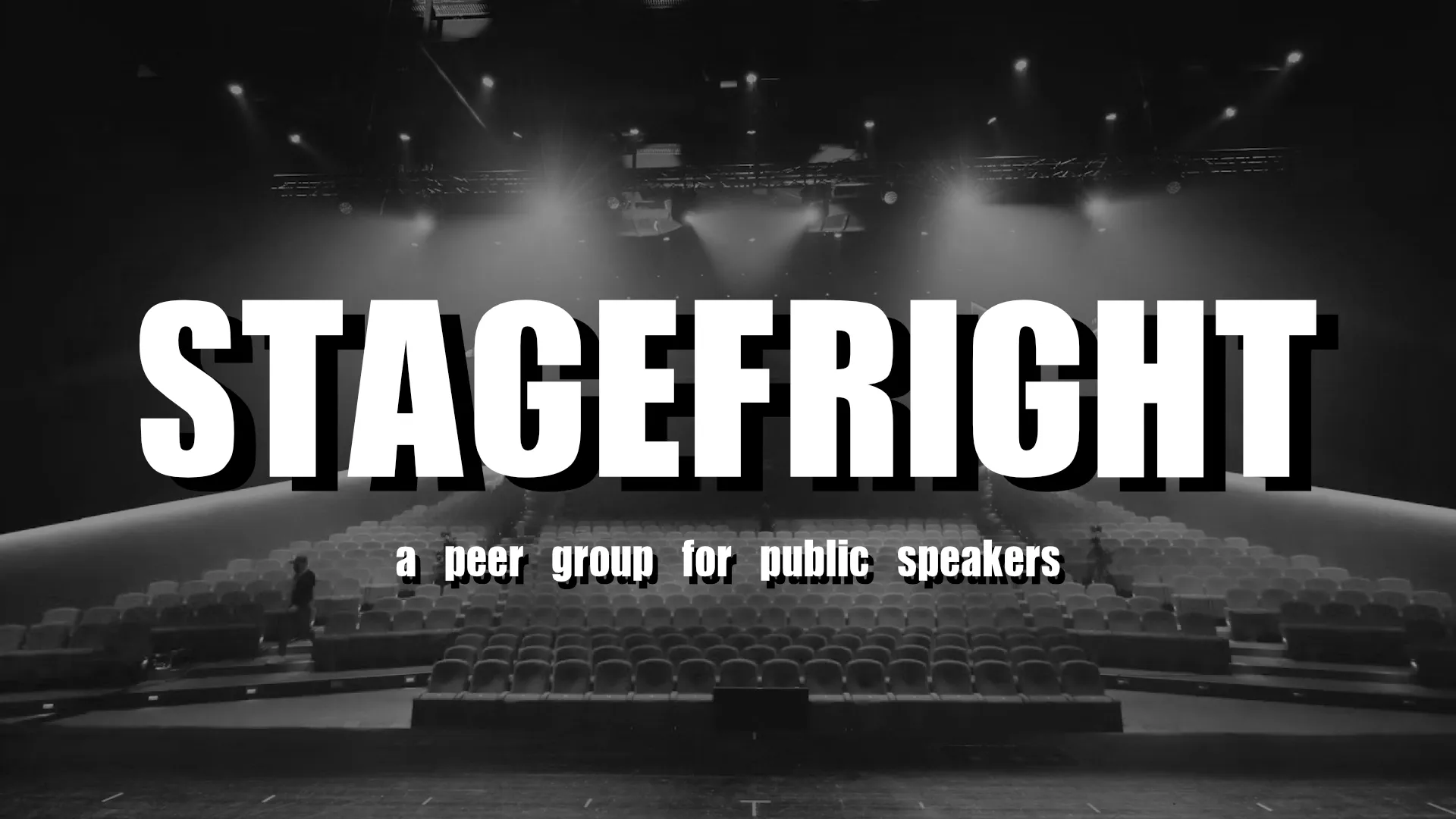 Stagefright - a peer group for public speakers
